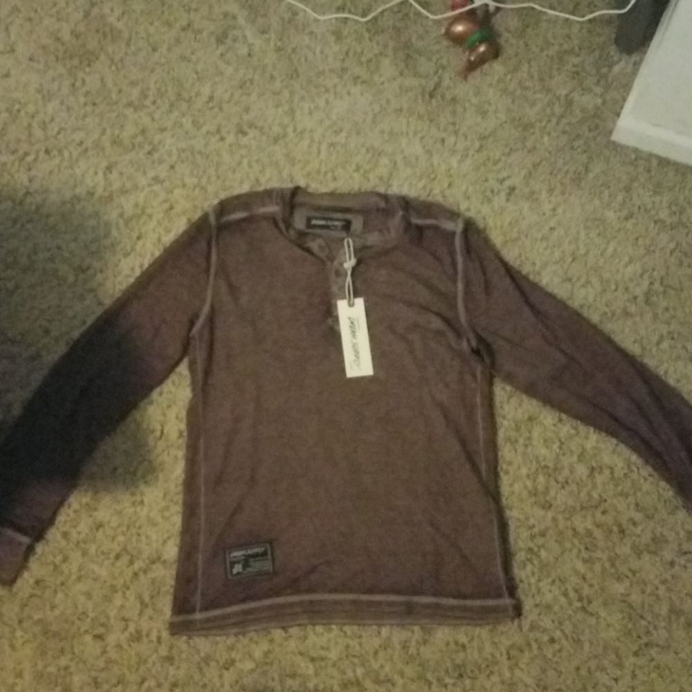 Zimego mens henley NWT